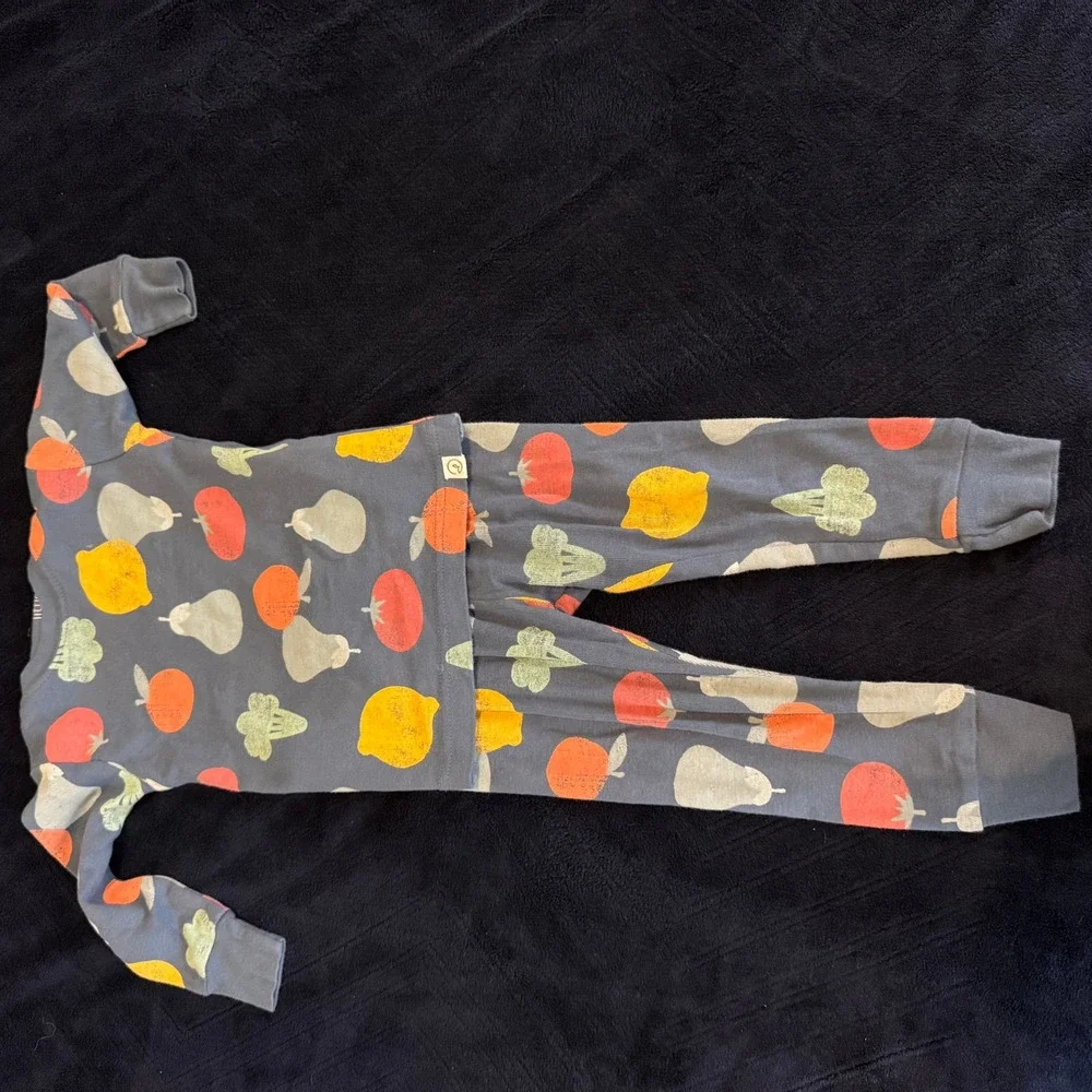 Carters Little Planet Organic Cotton Pajamas and Fleece‎ Footed Sleeper Set 18M